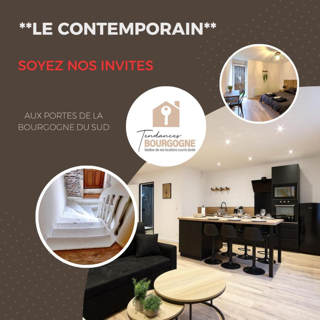 Apartament Le Contemporain Saint-Laurent-sur-Saone Zewnętrze zdjęcie